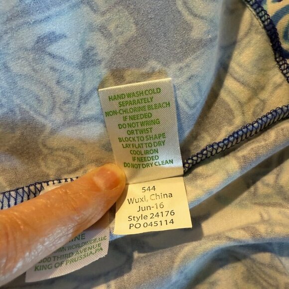 Lilly Pulitzer Ophelia Swing Dress Get Trunky Elephants L EUC - Picture 6 of 13